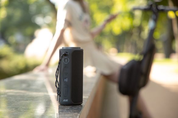 Акустична система 2E SoundXTube2 TWS, MP3, Wireless, Waterproof Black 2E-BSSXT2WBK фото