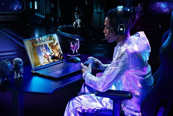 Acer Ноутбук Acer Predator Helios Neo 16 PHN16-73 16" WQXGA, Intel U7-255HX, 16GB, F1TB, NVD5070-8, Lin, чорний NH.QX5EU.001 фото