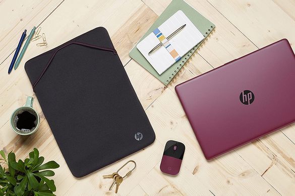 HP Чехол 15 Reversible Protective Grey/Mauve Sleeve 2F1W8AA фото