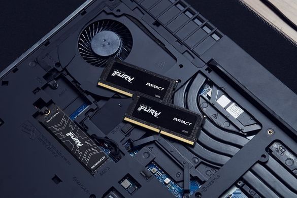 Kingston Пам'ять ноутбука DDR5 16GB 4800 FURY Impact KF548S38IB-16 фото