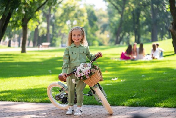 Miqilong Дитячий велосипед RM 16" оливковий ATW-RM16-OLIVE фото