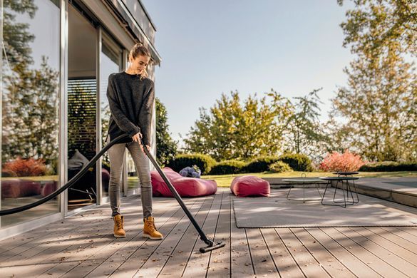 Karcher Пылесос хозяйственный WD 2 Plus S V-15/4/18, 1000 Вт, 15 л, 4 м, 4.519 кг 1.628-050.0 фото