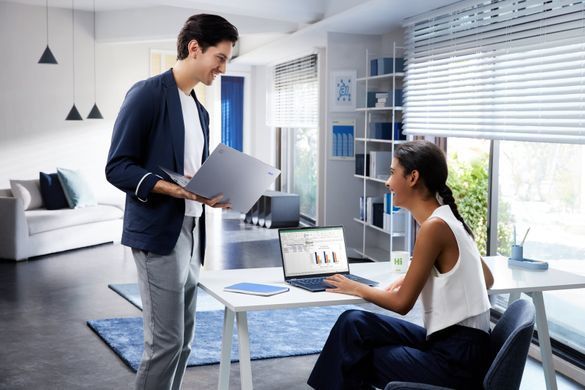 Acer Ноутбук Swift 14 AI SF14-51 14.5" 2.8K OLED, Intel U5-226V, 16GB, F512GB, UMA, Win11, синій NX.J2KEU.001 фото