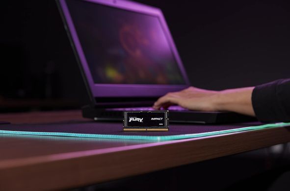 Kingston Пам'ять ноутбука Kingston DDR5 16GB 6000 FURY Impact XMP KF560S38IB-16 фото