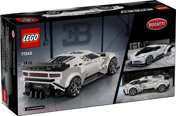 LEGO Конструктор Speed Champions Спортивный гиперкар Bugatti Centodieci 77240 фото
