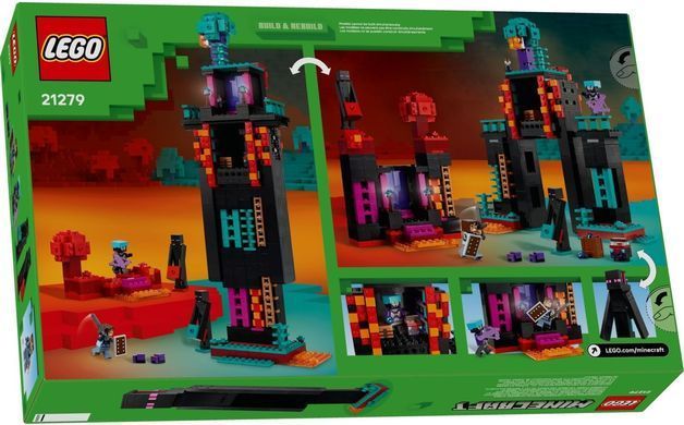 LEGO Конструктор LEGO Minecraft Вежа Ендермена 21279 фото