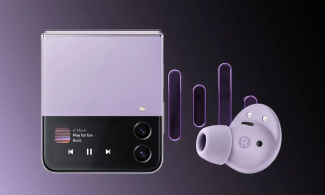 Бездротові навушники Samsung Galaxy Buds 2 Pro (R510) Bora Purple SM-R510NLVASEK фото