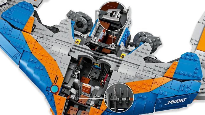 LEGO Конструктор Marvel Вартові Галактики: Мілано 76286 фото