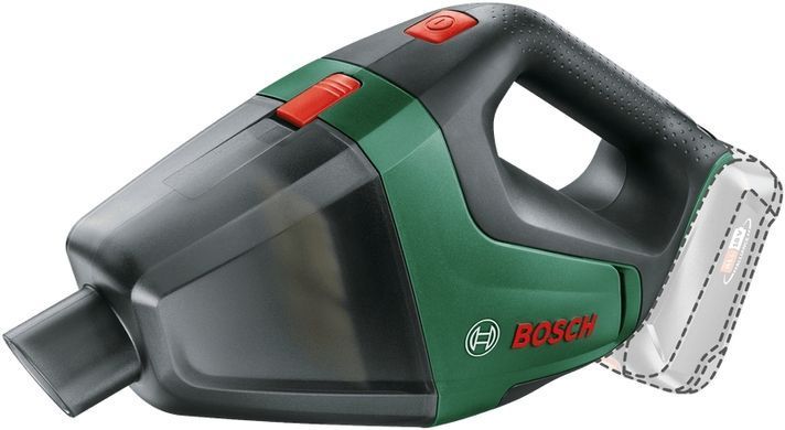 Bosch Пилосос професійний акумуляторний UniversalVac 18, 18В, 9кПа, контейнер 0.5л, 1.3кг без АКБ та ЗП 0.603.3B9.102 фото