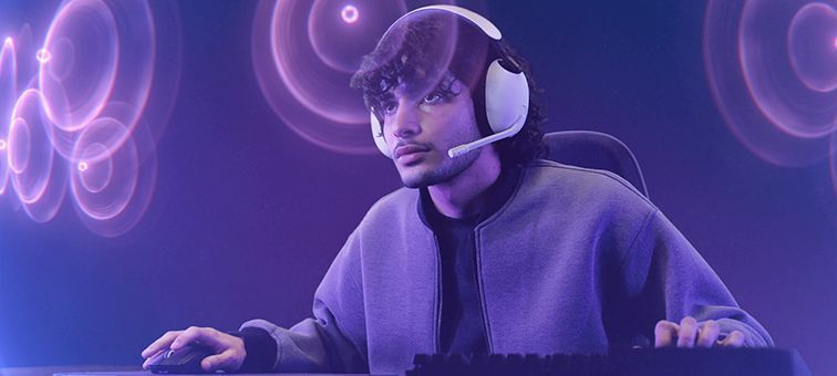 Sony Навушники INZONE H9 Over-ear ANC Wireless Gaming Headset WHG900NW.CE7 фото