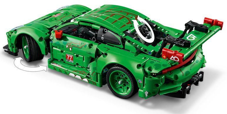 LEGO Конструктор LEGO Technic Автомобіль Porsche 911 GT3 R REXY AO Racing 42224 фото