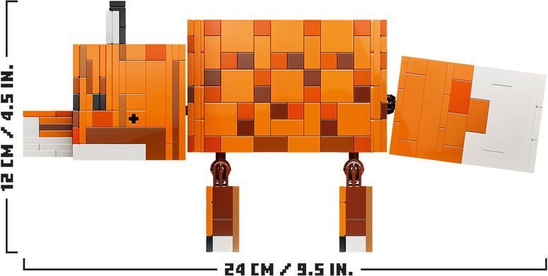 LEGO Конструктор LEGO Minecraft Лисиця 21588 фото