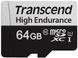 Transcend Карта памяти microSD 64GB C10 UHS-I U1 High Endurance (85TB) 2 - магазин Coolbaba Toys