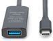 Digitus Удлинитель USB 3.2 Gen1 Active Cable 5G, C/M-A/F, 5м, черный 2 - магазин Coolbaba Toys