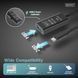 Digitus Удлинитель USB 3.2 Gen1 Active Cable 5G, C/M-A/F, 5м, черный 5 - магазин Coolbaba Toys