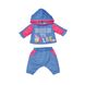 Набор одежды для куклы BABY BORN - СПОРТИВНЫЙ КОСТЮМ ДЛЯ БЕГА (на 43 cm, голубой) 1 - магазин Coolbaba Toys