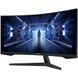 Samsung Монітор 34" Odyssey G5 C34G55TWW D-Sub, 2xHDMI, DP, VA, 3440x1440, 21:9, 165Hz, 1ms 8 - магазин Coolbaba Toys