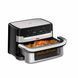 Tefal Мультипіч Tefal Dual Easy Fry Flex, 2700Вт, чаша-5.5+3.5л, сенсорне керув., з віконцем, 2 чаши, гриль, пластик, чорний-нерж. сталь 2 - магазин Coolbaba Toys