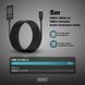 Digitus Удлинитель USB 3.2 Gen1 Active Cable 5G, C/M-A/F, 5м, черный 4 - магазин Coolbaba Toys