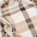 ARDESTO Плед Fleece, 130х160см, 100% полиэстер, клетка, бежевый