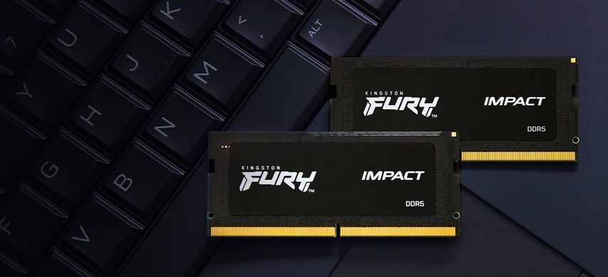 Kingston Пам'ять ноутбука DDR5 16GB 4800 FURY Impact KF548S38IB-16 фото