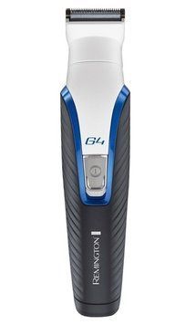 Remington Набор для стрижки G4 Graphite series для бороды, усов, головы, носа и тела, сеть+акум., насадок-7, сталь, черно-белый PG4000 фото