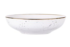 Тарелка суповая Ardesto Bagheria, 20 см, Bright white, керамика AR2920WGC фото
