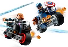 LEGO Конструктор Marvel Мотоциклы Черной Вдовы и Капитана Америка 76260 фото