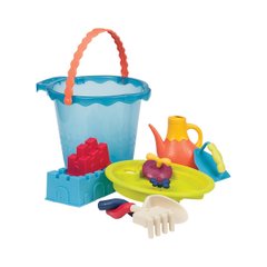 Набір для гри з піском і водою - МЕГА-ВІДЕРЦЕ МОРЕ (9 предметів) - купити в інтернет-магазині Coolbaba Toys