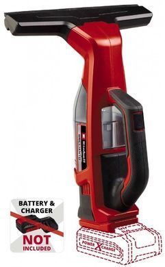 Einhell Очиститель окон аккумуляторный BRILLIANTO, 18В, 280мм, 0.1л, с распылителем, 0.74кг, без АКБ и ЗУ 3437100 фото