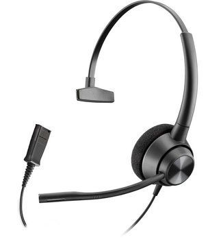 Poly Гарнітура комп'ютерна моно On-ear EncorePro 310, Quick Disconnect, всеспрямований, чорний 77T43AA фото
