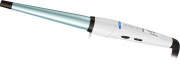 Remington Плойка Shine Therapy, конусна, >300Вт, темп.режимів-8, 140-210С, кераміка, білий CI53W фото