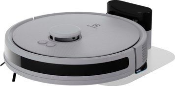 Electrolux Робот-пылесос, h=10см, влажная уборка, конт пыль -0.3л, вода -0.3л, автон. раб. до 140мин, Wi-Fi, серый ER71HW1UG фото
