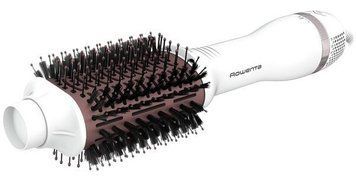 Rowenta Фен-щітка Volumizer Oval Brush, 800Вт, 3 режими, іоніз-я, кераміка, біло-рожевий CF6135F0 фото