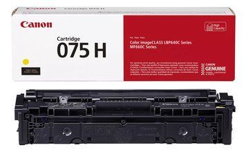 Canon Картридж Canon 075H MF664Cdw/MF667Cdw/LBP646Cdw/LBP647Cdw Yellow (2500 стор.) 6366C002 фото