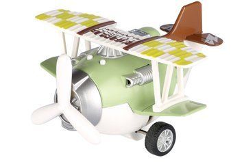Самолет металический инерционный Same Toy Aircraft зеленый со светом и музыкой SY8015Ut-2 фото