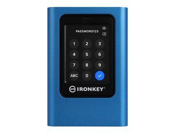 Kingston Портативний SSD IronKey 1.9TB USB 3.2 Gen 1 Type-C VP 80 IKVP80ES/1920G фото