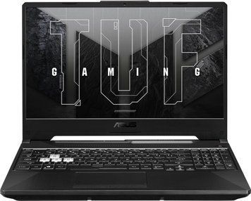 ASUS Ноутбук TUF Gaming A15 FA506NC-HN170 15.6" FHD IPS, AMD R5-7535HS, 16GB, F512GB, NVD3050-4, noOS, Чорний 90NR0JF7-M00DF0 фото