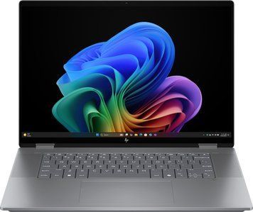 HP Ноутбук OmniBook X Flip x360 16-ar0004ua 16" WUXGA IPS Touch, AMD AI 5 340, 16GB, F512GB, UMA, Win11, сірий C3VD4EA фото
