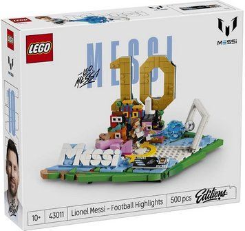 LEGO Конструктор LEGO Editions Football Ліонель Мессі &mdash; найкращі моменти футбольних матчів 43011 фото