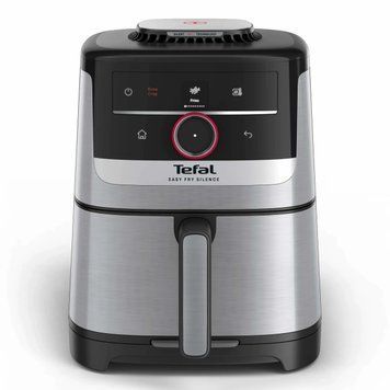 Tefal Мультипіч Tefal Easy Fry Silence Smart, 1670Вт, чаша-5л, сенсорне керув., 55 програм, пластик, сірий EY572DE1 фото