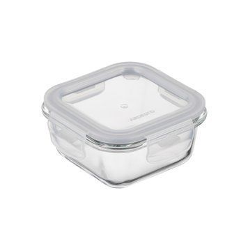 ARDESTO Food storage container Gemini 0.31l, borosilicate glass, plastic, square, transparent AR1230BSQ фото