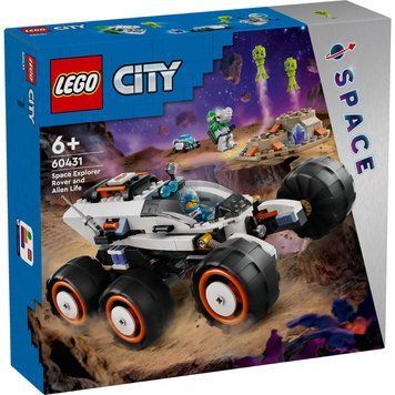 LEGO Конструктор City Космічний дослідницький всюдихід й інопланетне життя 60431 фото