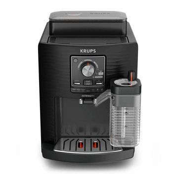 Krups Кавомашина Krups Intensity Milk 1.7л, зерно, автомат.капучинатор, авторецептів - 4, чорний EA5028E0 фото