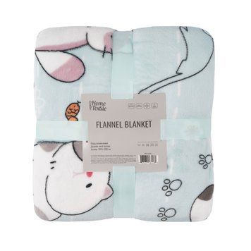 ARDESTO Плед Ardesto Flannel 160х200см, 100% поліестер, милі котики