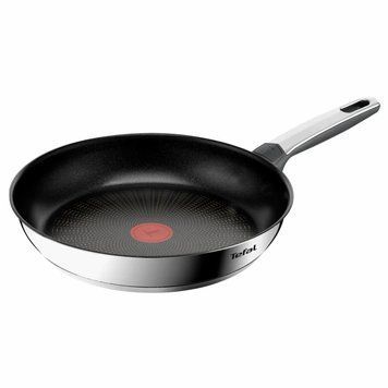 Tefal Frying pan Tefal Emotion+, 28 cm, stainless steel, bakelite, black E3270644 фото