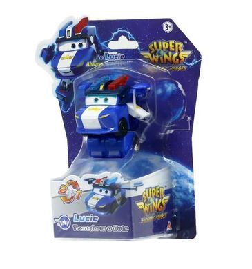 Super Wings Ігрова фігурка-трансформер Super Wings Transform-a-Bots Люсі (Lucie), 5см EU780035 фото