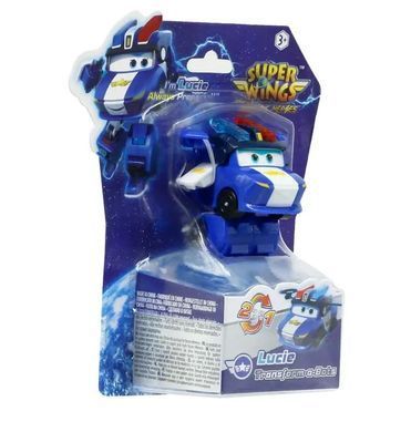 Super Wings Ігрова фігурка-трансформер Super Wings Transform-a-Bots Люсі (Lucie), 5см EU780035 фото