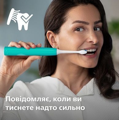 Philips Щетка зубная электр. Sonicare 4100 Series, 31т. колеб/мин, насадок-1, зеленый HX3689/43 фото