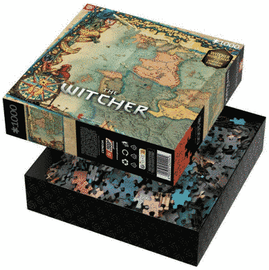 GoodLoot Пазл Witcher 3 Northern Kingdoms Puzzles 1000 эл. 5908305242994 фото